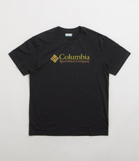 Columbia CSC Basic Logo T-Shirt - Black / CSC Retro Logo / White