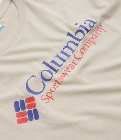 Columbia CSC Basic Logo T-Shirt - Dark Stone / CSC Retro Logo