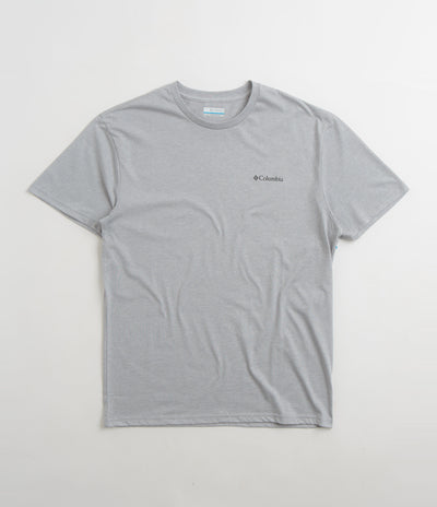 Columbia CSC Basic Logo T-Shirt - Grey Heather / Black