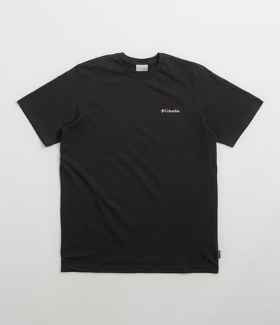 Columbia Explorers Canyon Back T-Shirt - Black / Torn Moonscape