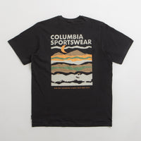 Columbia Explorers Canyon Back T-Shirt - Black / Torn Moonscape thumbnail