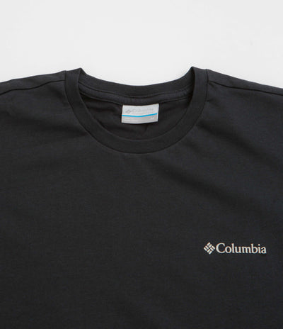 Columbia Explorers Canyon Back T-Shirt - Black / Torn Moonscape