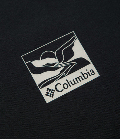 Columbia Explorers Canyon Back T-Shirt - Black / Trailscape