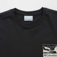 Columbia Explorers Canyon Back T-Shirt - Black / Trailscape thumbnail