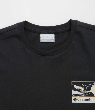 Columbia Explorers Canyon Back T-Shirt - Black / Trailscape