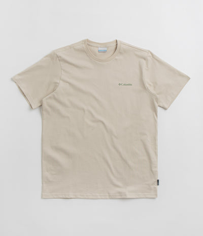 Columbia Explorers Canyon Back T-Shirt - Dark Stone / Bearly Tribe