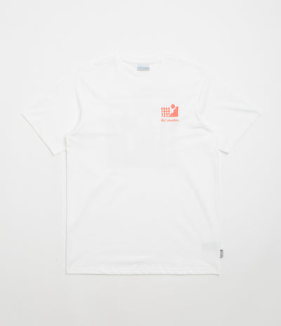 Columbia Explorers Canyon Back T-Shirt - White / Explore Outdoors