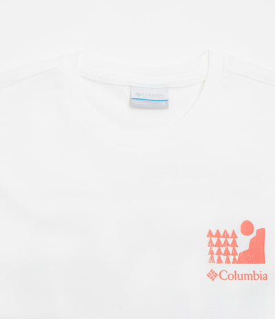 Columbia Explorers Canyon Back T-Shirt - White / Explore Outdoors