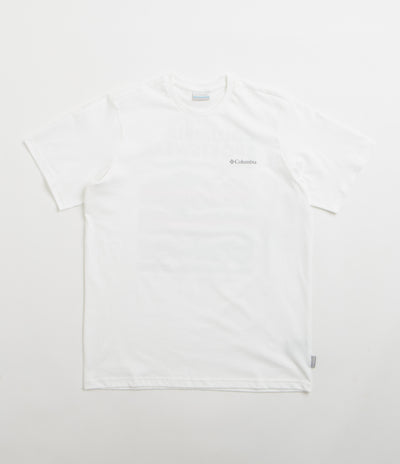 Columbia Explorers Canyon Back T-Shirt - White / Torn Moonscape