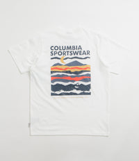 Columbia Explorers Canyon Back T-Shirt - White / Torn Moonscape