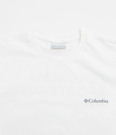 Columbia Explorers Canyon Back T-Shirt - White / Torn Moonscape