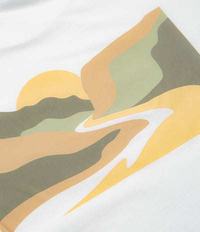 Columbia Explorers Canyon Back T-Shirt - White / Trailscape