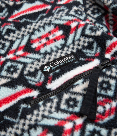 Columbia Helvetia Hoodie - Black Checkered Peaks Multi