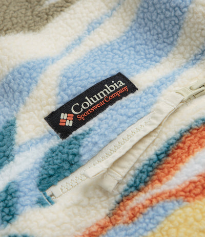 Columbia Helvetia II Printed Half Snap Fleece - Chalk Rogue Valley