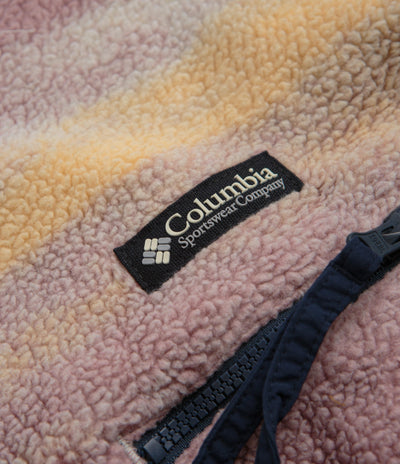 Columbia Helvetia II Printed Half Snap Fleece - Collegiate Navy Dolomites