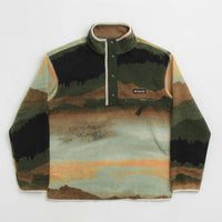 Columbia Helvetia II Printed Half Snap Fleece - Greenscape Dolomites thumbnail