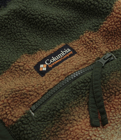 Columbia Helvetia II Printed Half Snap Fleece - Greenscape Dolomites