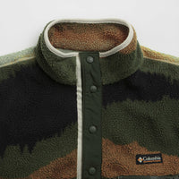 Columbia Helvetia II Printed Half Snap Fleece - Greenscape Dolomites thumbnail