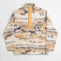 Columbia Helvetia II Printed Half Snap Fleece - Lemon Wash Roaming thumbnail