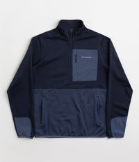 Columbia Hike Half Zip Fleece - Collegiate Navy / Dark Mountain