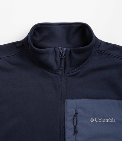 Columbia Hike Half Zip Fleece - Collegiate Navy / Dark Mountain