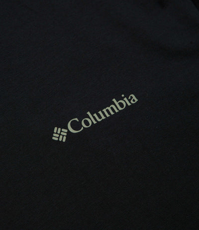 Columbia North Cascades T-Shirt - Black / Pasteled Framed