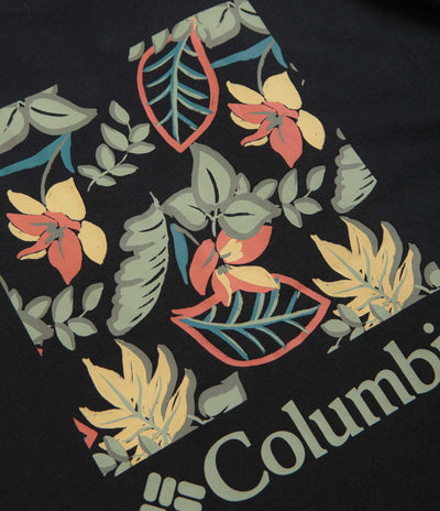 Columbia North Cascades T-Shirt - Black / Pasteled Framed