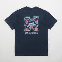 Columbia North Cascades T-Shirt - Collegiate Navy / Pasteled Framed thumbnail