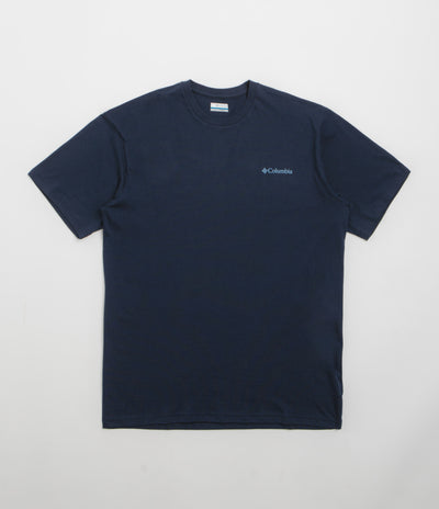 Columbia North Cascades T-Shirt - Collegiate Navy / Pasteled Framed