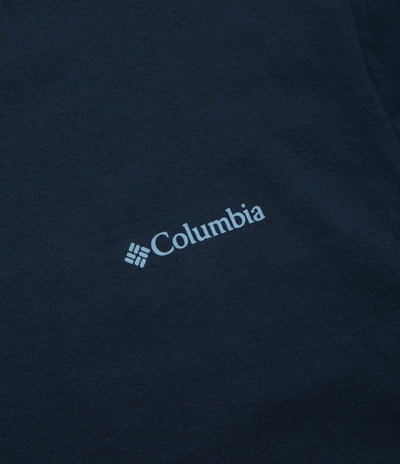 Columbia North Cascades T-Shirt - Collegiate Navy / Pasteled Framed