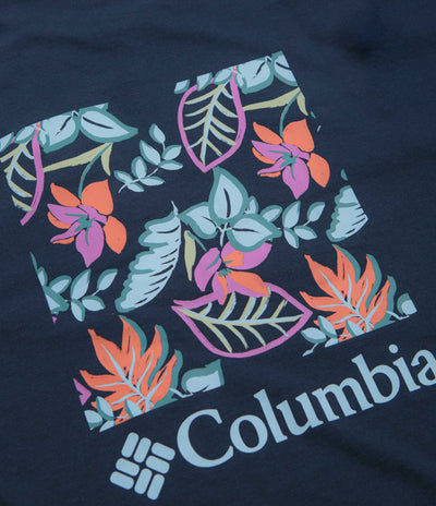 Columbia North Cascades T-Shirt - Collegiate Navy / Pasteled Framed