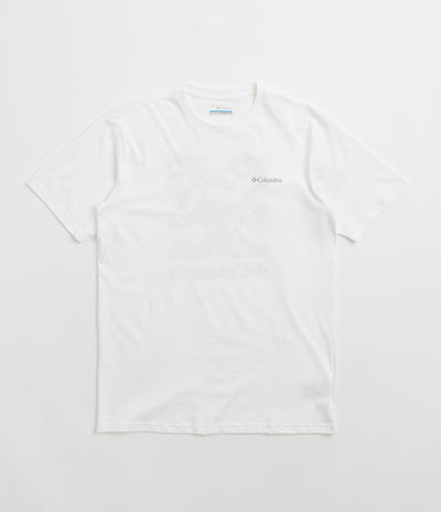 Columbia North Cascades T-Shirt - White / Pasteled Framed