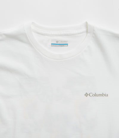 Columbia North Cascades T-Shirt - White / Pasteled Framed