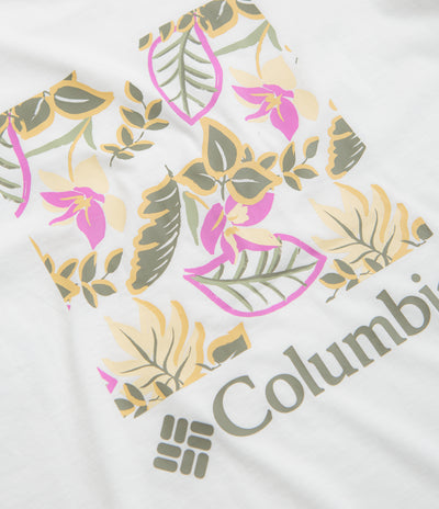 Columbia North Cascades T-Shirt - White / Pasteled Framed