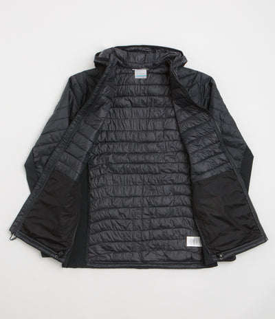 Columbia Powder Pass Hybrid Hooded Jacket - Black