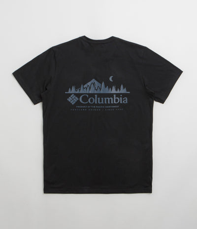 Columbia Rapid Ridge Back Graphic II T-Shirt - Black / Heavenly Horizons