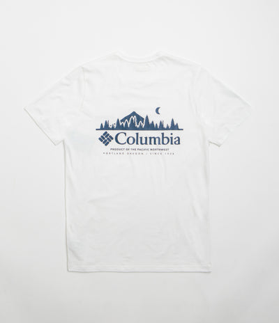 Columbia Rapid Ridge Back Graphic II T-Shirt - White / Heavenly Horizons