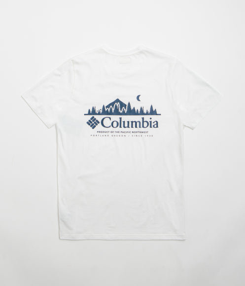 Columbia Rapid Ridge Back Graphic II T-Shirt - White / Heavenly Horizons