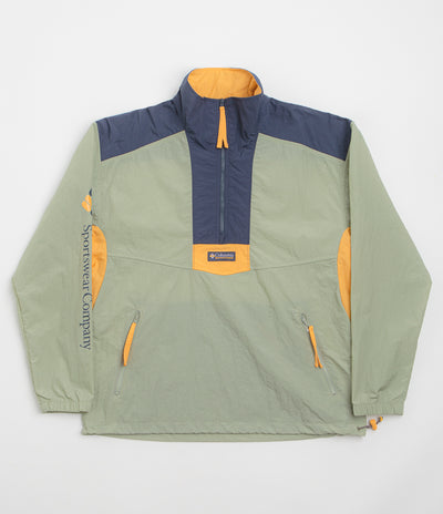 Columbia Riptide II Retro Windbreaker Anorak - Safari / Nocturnal