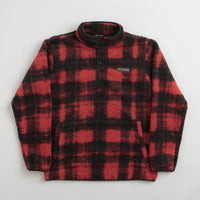 Columbia Rugged Ridge Half Snap Fleece - Sail Red Omblur thumbnail