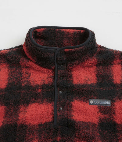 Columbia Rugged Ridge Half Snap Fleece - Sail Red Omblur