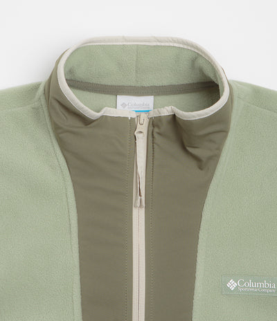 Columbia Sequoia Grove Full Zip Fleece - Safari / Stone Green