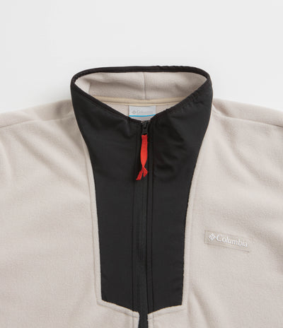 Columbia Sequoia Grove Half Zip Fleece - Dark Stone / Black / Spicy Pulls