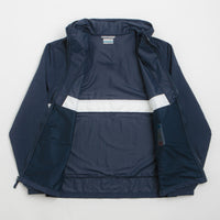 Columbia Spire Valley Hooded Windbreaker Jacket - Collegiate Navy / White thumbnail