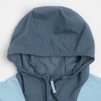 Columbia Spire Valley Hooded Windbreaker Jacket - Ripple Blue / Dark Mountain / Collegiate Navy thumbnail