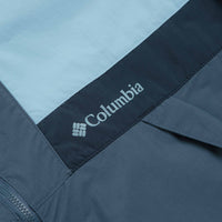 Columbia Spire Valley Hooded Windbreaker Jacket - Ripple Blue / Dark Mountain / Collegiate Navy thumbnail