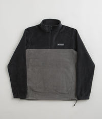 Columbia Steens Mountain 1/2 Zip Fleece - Black / Grill