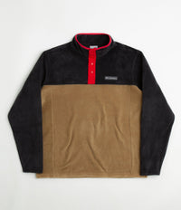 Columbia Steens Mountain Half Snap Fleece - Delta / Black / Mountain Red