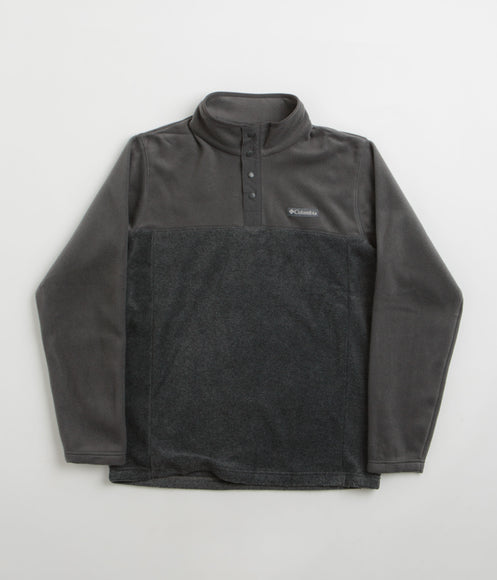 Columbia Steens Mountain II Half Snap Fleece - Charcoal Heather / Shark