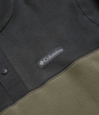 Columbia Steens Mountain II Half Snap Fleece - Stone Green / Shark